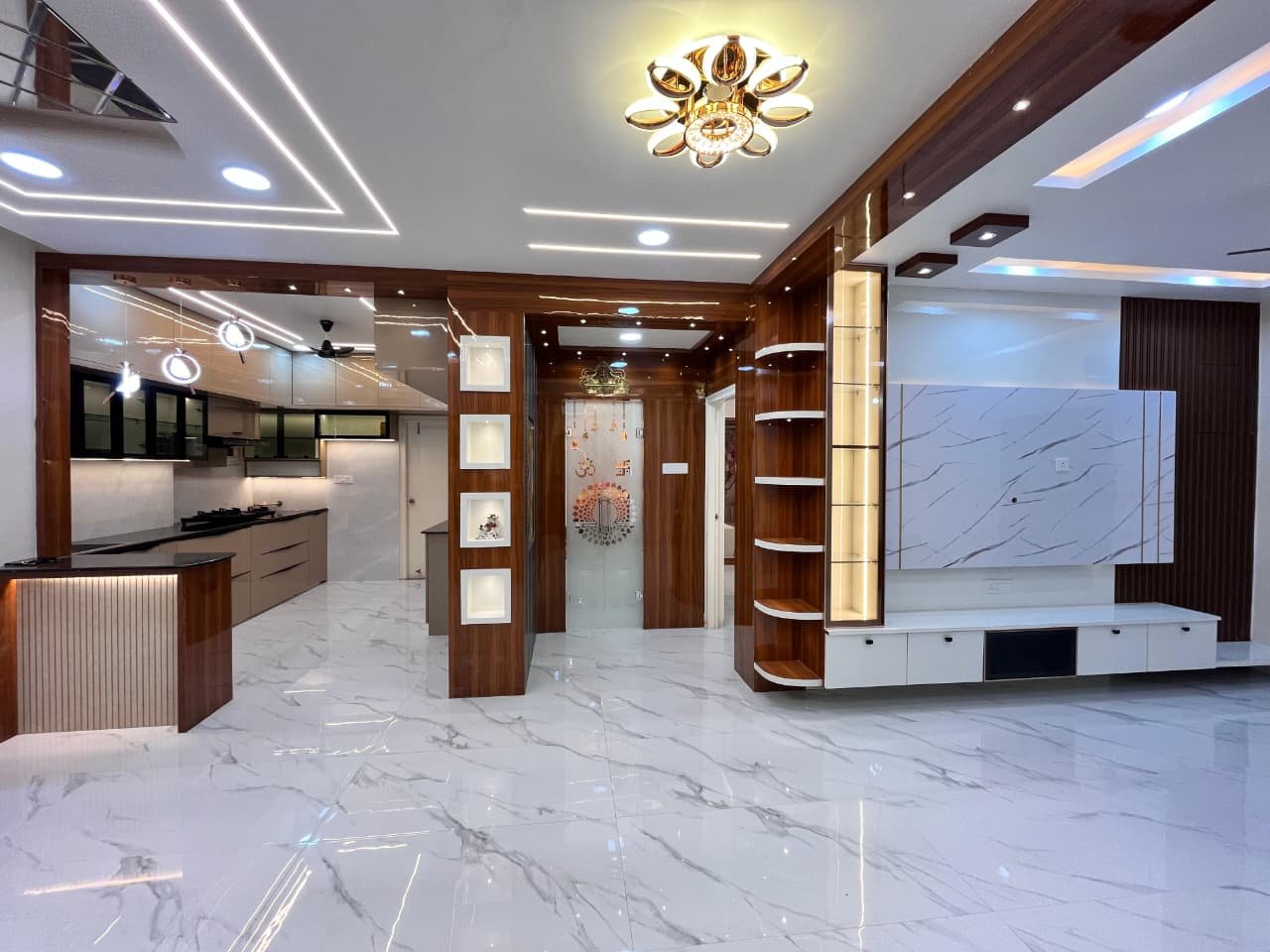 Modern studio apartment design